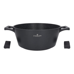 7-teiliges Topf- und Pfannenset Granitbeschichtung Greblon Induktion Backofen All-In-One Kochgeschirrset Zwieger ZW-EK-3369