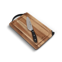 Edelstahl Topfset 6-tlg System FOLD'in Akazienholzbrett Messer Schleifer Zwieger ZW-EK-2218