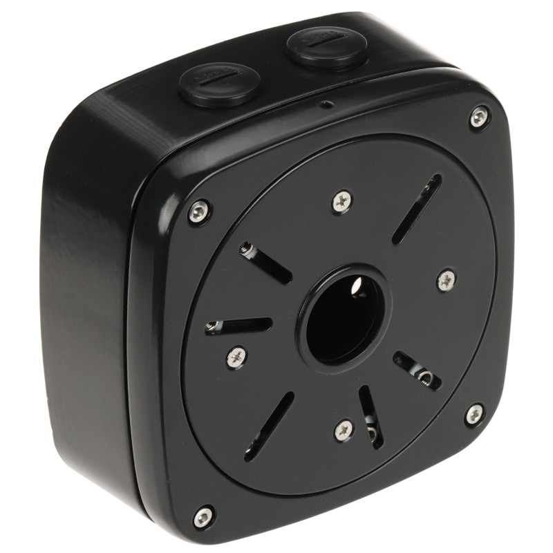 Mounting junction box for IP AHD surveillance cameras outdoor IP66 aluminum graphite BCS BCS-ATU-G