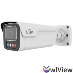 4 Mpx 2.8 mm Tri-Guard 3.0 OwlView Plus IP-kamera med hvidt lys og IR-belysning UNIVIEW IPC2B14SE-ADF28KMC-WP-I1