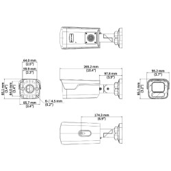 4 Mpx IP-Kamera 2.8 mm Tri-Guard 3.0 OwlView Plus mit Weisslicht- und IR-Strahler UNIVIEW IPC2B14SE-ADF28KMC-WP-I1