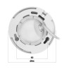 IP-camera 1080p 2.8mm IR 30m Microfoon PoE Analog Killer Full HD Digitale Dome TIANDY TC-C320N 1CNB-28