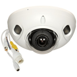 Vandalams atspari 5 Mpx 2.8 mm IP kamera su IR pašvietimu ir mikrofonu DAHUA IPC-HDBW3541F-AS-028
