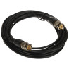 Cablu de conexiune BNC-BNC cablu coaxial pentru patch-uri video CCTV 5m 75 Ohm semnal Delta CROSS-BNC/5M