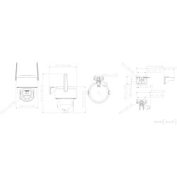 IP PTZ Kamera Wi-Fi 6 8Mpx 4K WizColor Aktive Abschreckung IP66 DAHUA P8F-PV-0360B-PRO