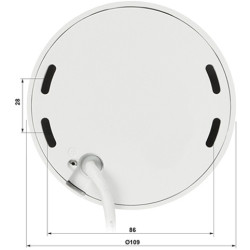 4Mpx 2.8mm IPカメラ WizSense スマートデュアルライト WDR IR30m LED30m IK10 IP67 DAHUA IPC-HDBW2449F-AS-IL-0280B