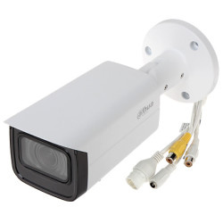 IP kamera 5Mpx Motozoom 2.7-13.5mm IR apgaismotājs 60m WDR Starlight IVS AI SSA IP67 PoE SD kartes slots Audio DAHUA IPC-HFW3541