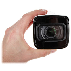 IP-camera 5Mpx Motozoom 2.7-13.5mm IR-straler 60m WDR Starlight IVS AI SSA IP67 PoE SD-slot Audio DAHUA IPC-HFW3541T-ZAS-27