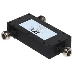 Професионален 2-пътен GSM 3G 4G LTE DCS антенен сплитер с N конектори Trans Data RI-2/1N