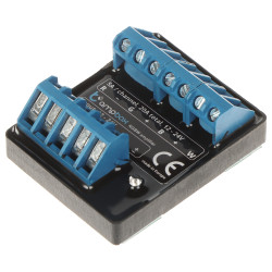 RGBW LED stiprintuvas 12-24V DC 20A 480W PWM signalo kartotuvas CCT MONO LED juostoms su optine izoliacija BleBox AMPBOX/BLEBOX