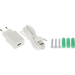 Περιστρεφόμενη Εξωτερική Κάμερα IP WiFi 4MPx Tuya Smart Ανίχνευση Κίνησης Σειρήνα Αμφίδρομος Ήχος USB-C P2P Cloud APTI APTI-W41S