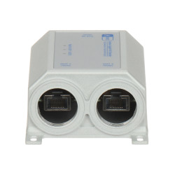 Gigabit PoE extender 1x2 IP67 väline LAN RJ45 90W hermeetiline võimendi DELTA NETWORK SPT-POE/2-POE-1G-IP67