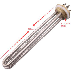 Hybrid Heater 48V DC 900W + 230V 3000W 3kW for Photovoltaic PV Solar Panels Wind Turbine 1 1/4 inch ACTii AC5743