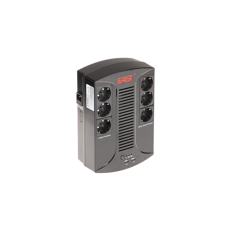 850 VA UPS power supply with active network monitoring and APFC support EAST AT-UPS850-PLUS