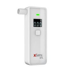 Elektronisk digital alkomätare med LCD-display exakt alkoholtestare 5 munstycken Xblitz XB-07L