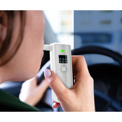 Alcolimetro Elettronico Digitale con Display LCD Tester di Tasso Alcolemico Preciso 5 Bocchini Xblitz XB-07L
