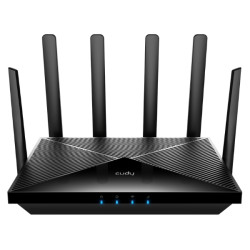 5G prístupový bod a Wi-Fi 6 router 2.4 GHz 5 GHz 574 Mb/s + 2402 Mb/s CUDY P5