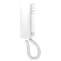 Unifone digital de intercomunicador com suporte magnético para auscultador de 4 fios branco ACO UP950
