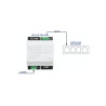 55V DC 2.2A 120W switched-mode power supply for TH35 DIN rail for IP PoE CCTV monitoring systems efficient stabilised ATTE APS-1