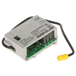 2-kanals radiomodtager 433.92MHz til portåbnere til hjemmeautomatisering garageport radiostyring portmodul FAAC GENIUS-XF433