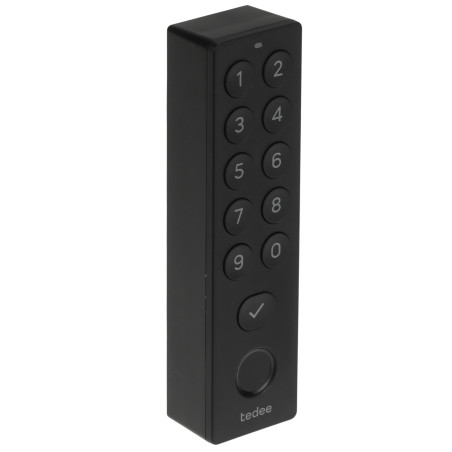 Bezvadu Bluetooth tastatūra ar pirkstu nospiedumu lasītāju viedajai slēdzenei Smart Home GERDA / Tedee TEDEE-KEYBOARD/2.0B