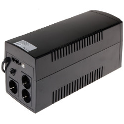アクティブネットワーク監視および電圧フィルタリング機能付きUPS 1500 VAタワー型電源 EAST AT-UPS1500-LED