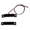 サイドマグネットセンサー リードスイッチ 64mm ギャップ20mm NO NC ブラウン ドア窓用 Satel Bosch Elmes対応 ACTii AC7013