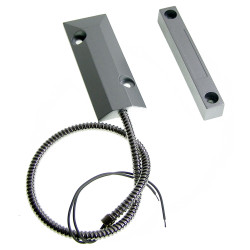 Magnetischer seitlicher Metallkontaktsensor 106mm NC hermetisch 70mm Spalt für Tore und Garagen ACTii AC6149