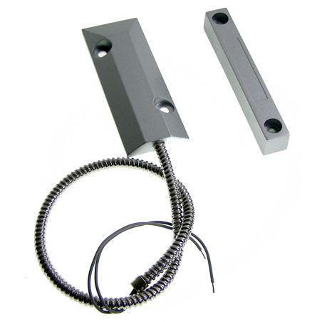 Magnetische sensor zijdelingse contactschakelaar metaal 106mm NC hermetisch 70mm spleet voor poorten en garagedeuren ACTii AC614