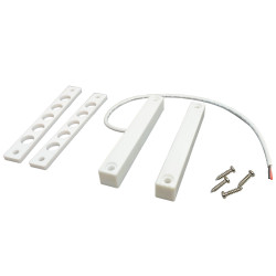 Sivusuuntainen magneettikytkin 110mm 50mm NC valkoinen portti autotalli hälytys Satel Bosch ACTii AC2404