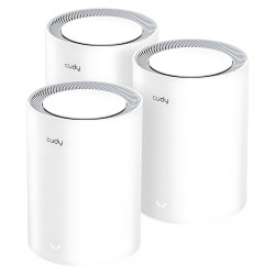 CUDY M3000 3-PACK Wi-Fi Mesh System Wi-Fi 6 2.4 GHz 5 GHz 574 Mbps + 2402 Mbps CUDY M3000(3-PACK)