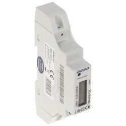 Medidor de Energia Elétrica Monofásico Trilho DIN LCD kWh Retroiluminado 40A Preciso ORNO OR-WE-521