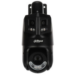 Швидкісна IP-камера TiOC WizSense Smart Dual Light 4 Мп 5-125 мм + 8 Мп панорамна Dahua SDT4E425-8P-GB-APV1-BLACK