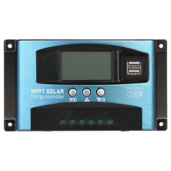 PWM Solarladeregler 12V 24V 36V 48V 40A LCD USB Photovoltaik Solarpanel PV Delta Power SCC-40A-MPPT-LCD-M2