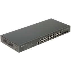 24-portowy przełącznik zarządzalny Gigabit Ethernet z 4 portami Uplink 10G SFP+ TP-LINK TL-SG3428X