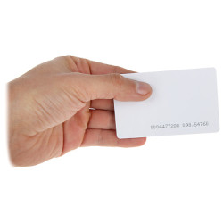 RFID artimųjų ryšių kortelė 125kHz Unique EM4100/4102 - 200 vienetų ATLO ATLO-104N*P200