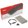 Teclado 9 en 1 con hub USB 3.0 lector de tarjetas SD y salida HDMI 4K UNITEK D1092A