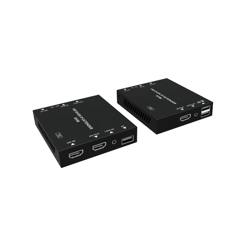 Extender HDMI i USB po skrętce do 150m Full HD 1080p KVM Delta HDMI+USB-EX-150-C6
