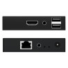 HDMI és USB extender sodrott érpáron 150m Full HD 1080p KVM Delta HDMI+USB-EX-150-C6