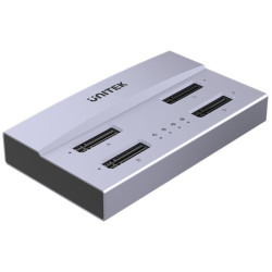 4x M.2 NVMe 32TB 40Gbps diskų prijungimo ir klonavimo stotelė UNITEK S1243BGY01-EU