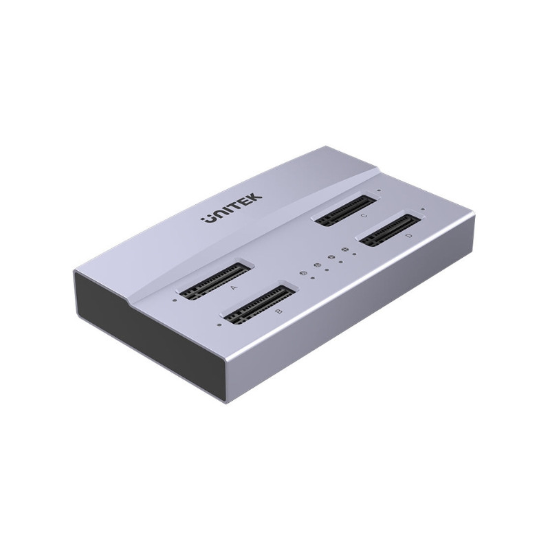 4-fach M.2 NVMe Docking- und Klonstation 32TB 40Gbps UNITEK S1243BGY01-EU