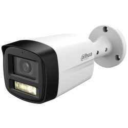 Камера 4в1 5Мп Smart Dual Light IR LED 40м Мікрофон IP67 Металевий корпус Широкий кут огляду 113 градусів DAHUA HAC-HFW1500TLM-I