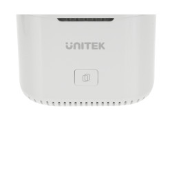 2.5インチ SATA 16TB対応 USB-C 5Gbps UASP対応 オフラインクローン機能付きドッキングステーション ホワイト UNITEK S1105B01-EU