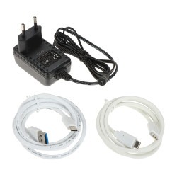2x SATA 2.5 16TB USB-C 5Gbps UASP Offline Clone DAS Fehér Merevlemez Dokkoló és Klónozó Állomás UNITEK S1105B01-EU