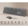 무선 키보드 및 1600 DPI 광학 마우스 세트 2.4GHz 사무용 USB 플러그 앤 플레이 컴퓨터 세트 UNITEK T054AGY01-US