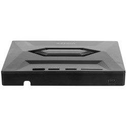 Εξωτερική συσκευή εγγραφής CD DVD USB-C Hub Αναγνώστης καρτών SD 5 σε 1 Φορητή οπτική μονάδα UNITEK T1037A01