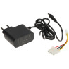 Adaptor USB 3.0 pentru HDD SSD SATA I II IDE 2.5 3.5 inch SmartLink Trinity Convertor Bridge Sursa alimentare 12V UNITEK Y-3324