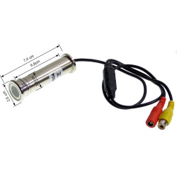 Скрита CCTV камера за врата шпионка 1/3 CMOS 550TVL 2.1mm 115 градуса 69-90mm ACTii AC4304