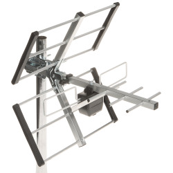 Antenne directionnelle UHF DVB-T2 filtre LTE 5G active passive gain 27dB polarisation H/V Dipol SMART-CITY
