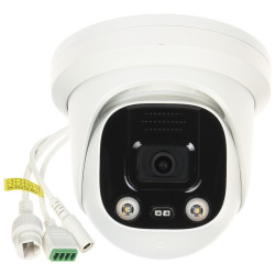 IP камера 8Mpx 4K Smart Dual Illumination Active Deterrence IR 40m LED 30m PoE SD Audio AI Анализ на изображението IP67 APTI APT